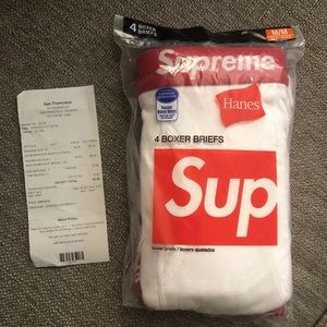 Supreme boxer briefs size M
